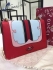 Gucci Marmont leather shoulder bag red